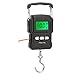 Bilance Bilancia elettronica da appendere 75kg Bilancia pesapersone da 10g Bilancia peschereccio da viaggio Peso per gancio da cucina con nastro di misura
