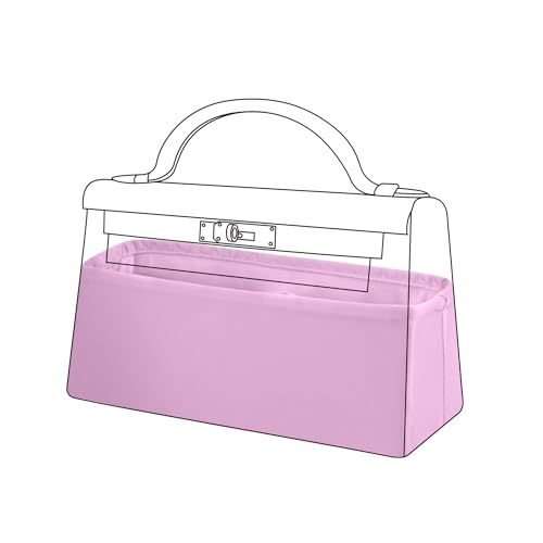 DGAZ Silk Purse Organizer Insert for Kelly Bag(Anemone,miniKelly1)
