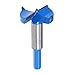 Price comparison product image sourcingmap Forstner Drill Bits 42mm, Tungsten Carbide Wood Hole Saw Auger Opener, Woodworking Hinge Hole Drilling Boring Bit Cutter (Blue, Gray)