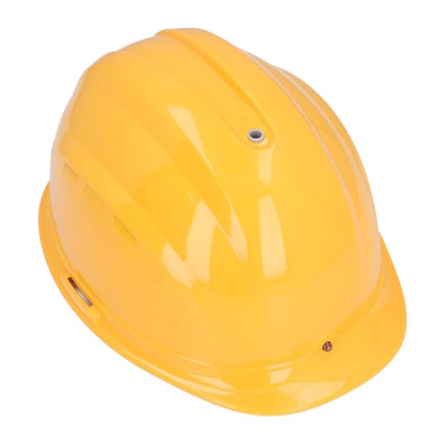 Elmetto con Ventola di Raffreddamento, Casco di Sicurezza di Raffreddamento Lavoro Antiurto in ABS Resistente Agli Urti Ricaricabile Ecologico con AC per Uso Industriale