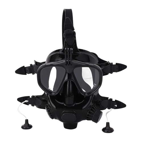 Masque de plongée snorkeling étanche grand angle silicone réglable