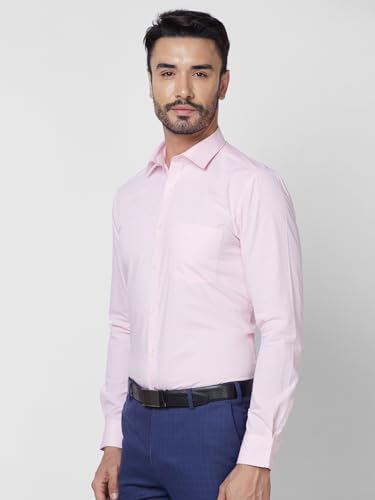 Image of Park Avenue Men's Cotton Slim Fit Solid Medium Shirt
