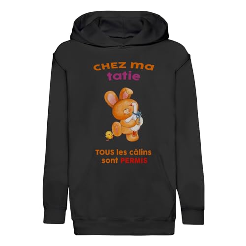 Sweat enfant mignon tante : le cadeau idéal Chez Ma Tatie pour garçon et fille