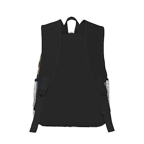Sac à dos léger noir polyvalent avec compartiments pour adulte - 3