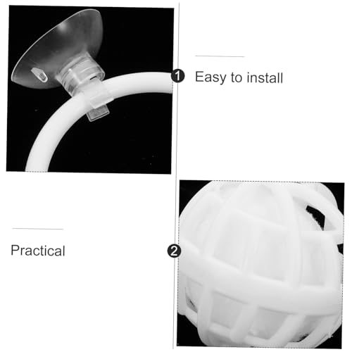 Set de entrenamiento y filtro para pez Betta con ventosa fuerte miniatura 3