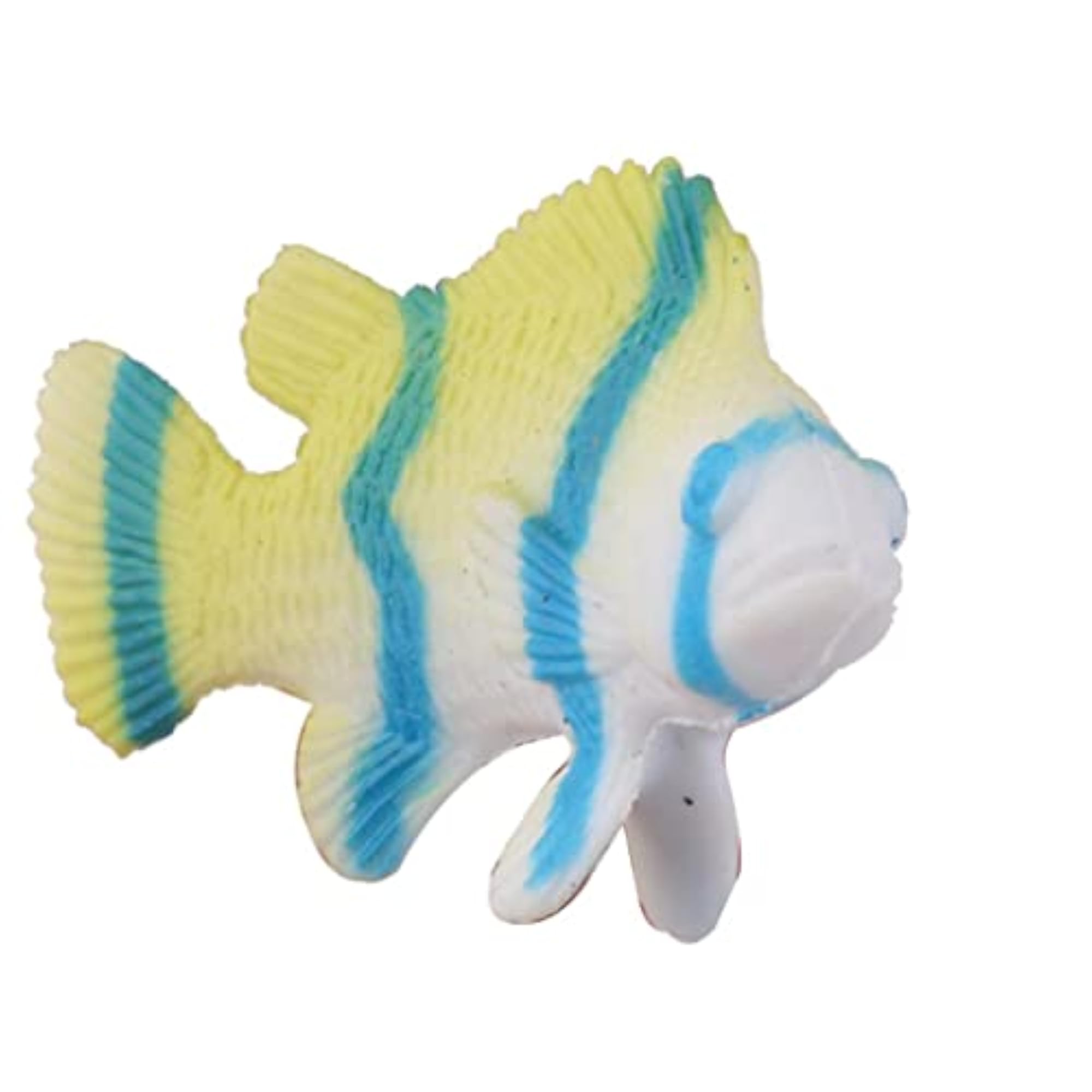 Plastic Artificial Angel Fish Animals Toy Model Set