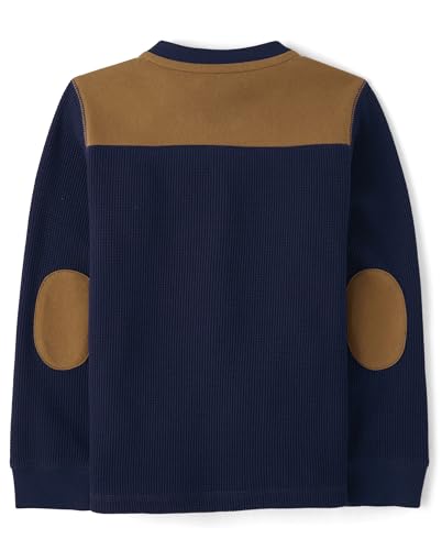 Image of Gymboree Boys and Toddler Long Sleeve Thermal Henley Shirt