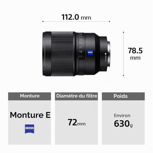 Objectif Sony Distagon T* FE 35mm f/1.4 ZA – Monture FE, Optique Carl Zeiss - vue 10