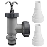 Emballage tout-en-un : le kit contient une valve à piston et deux kits de conversion, ce qui en fait une solution complète pour vos besoins de filtration de piscine