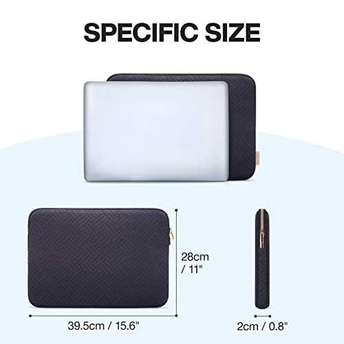 Bagsmart B09WYX3VFR_CANARF Laptop Sleeve, 15.6 Inch, Shockproof, Water Repellent, Compatible With Hp, Dell, Lenovo thumb #4