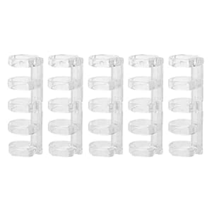 SUSHUN Vijf-gats losbladige Plastic Binding Ring Punch Clip Voor Notebook Schoolbenodigdheden 40-70 Pagina’s Capaciteit: