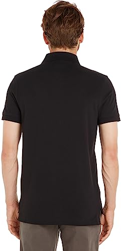 Tommy Hilfiger Herren Poloshirt Kurzarm Core 1985 Regular Fit, Schwarz (Black), M – Ansicht 2