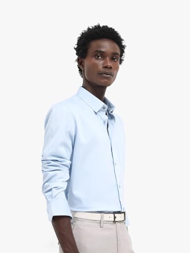 Image of Rare Rabbit Regular fit Plain Shirt