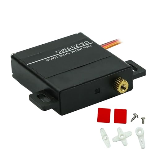 Servo digital DS239MG evita fallos de control con su tiempo de reacción rápido para aviones