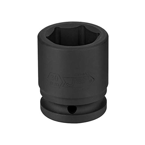 Image of Jetech 3 /4 Inch Drive 30mm Standard Impact Socket, Made with Chrome Molybdenum Alloy Steel, Heat Treated, 6-Point Design, Metric
