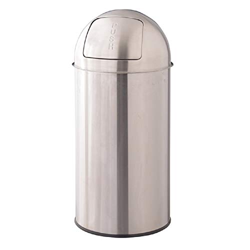 AZUMAYA トラッシュカン 30L シルバー LFS-233SV 幅31×奥行31×高さ66cm