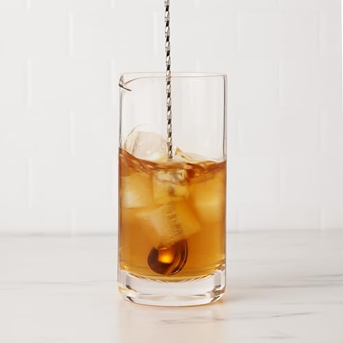 Vaso mezclador grande True de vidrio 25oz para bartender miniatura 6