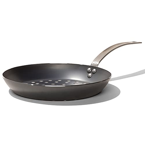 Made In Cookware - 11" Blue Carbon Steel Grill Frying Pan - Professional Cookware France #TOP6