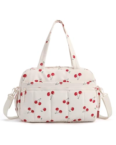 Image of BAGSMART Gym Bag for Women, Duffle Bag for Travel with Wet Pocket, Lightweight Carry on Weekender Duffel, Water Resistant