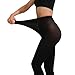 Paralinda 2 Pairs Women's Solid Color Tights 80D, Soft Opaque Microfiber Tights (Black, S/M)