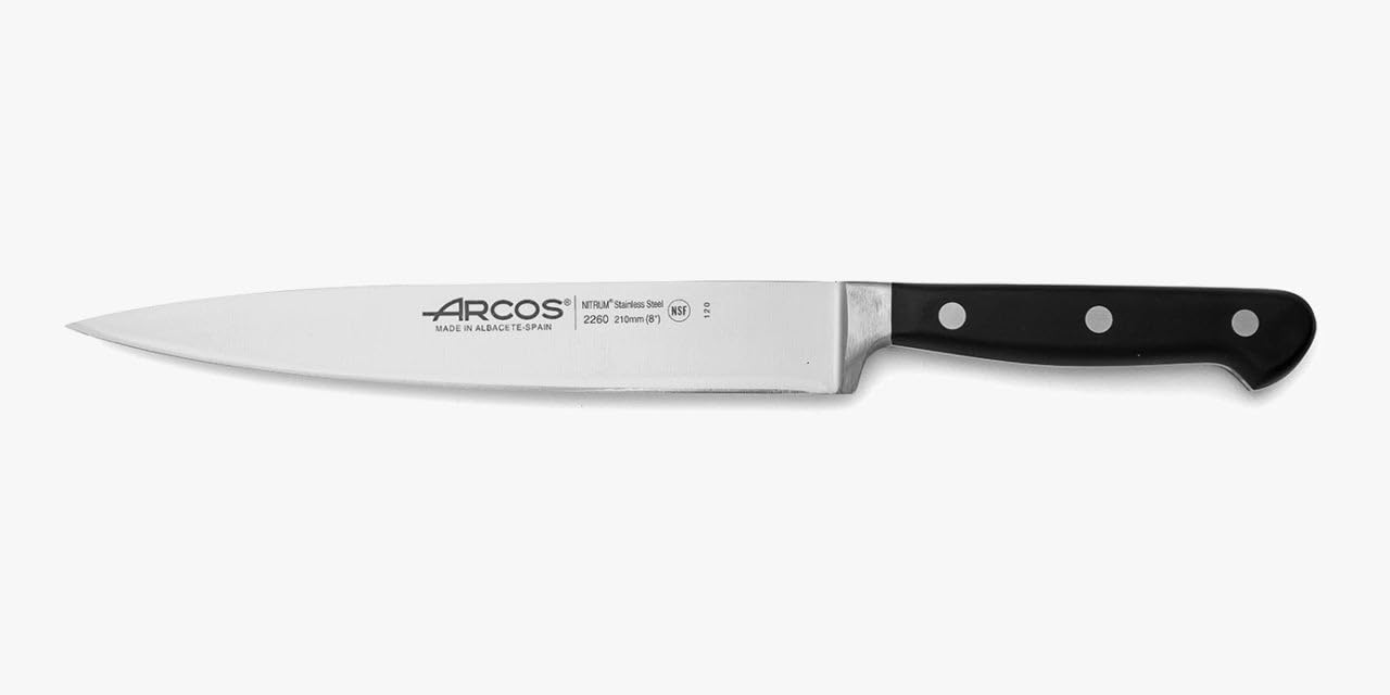 Arcos nóż kuchenny ze stali nierdzewnej, czarny, 210 mm
