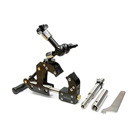 Brinno ACC1000P Camera Clamp Plus - Large, Industrial, Heavy-Duty Camera Mounting Kit with Magic Arm and Extension Poles - Adjust to Any Surfaces, 360° Rotating Tripod - Universal ¼” Female Thread Cover