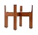 Slopper Stopper Elevated Dog Bowl Stand, Wooden Stand Only, 8 Inch, Bowl Edge Height 10