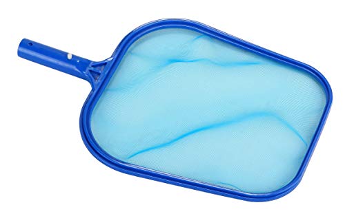 Épuisette de Surface Piscine SPID’O – Filet Fin Renforcé – Manche Court – Collecte Feuilles et Débris