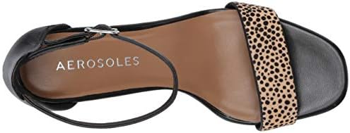 Aerosoles Women's Long Beach Heeled Sandal, Tan Combo, 5.5 M US | Image 4