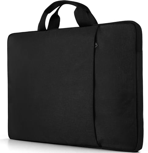 Laptoptasche 19 Zoll Schutzhülle Wasserdicht, EVICIV Laptop Sleeve Case Laptophülle Notebook Hülle Tasche für 17-19 Zoll Portable Monitor, Laptop(schwarz)