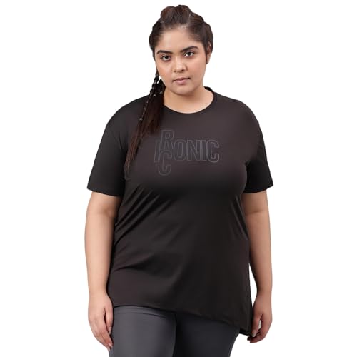 Image of MKH Women Breathable Active Gym Wear Tshirt | Dri Fit Poly Spandex Gym Top | Lightweight, Sportswear for Workout, Running & Yoga| Round Neck Stretchable Casual Workout Top /MKHWT-6013