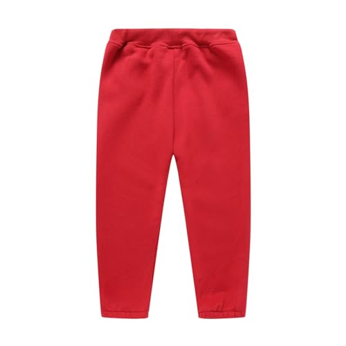 Image of Mud Kingdom Kids Fleece Jogger Pants Winter Cute Bear