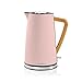 Nedis Bouilloire Électrique 1,7 L Douce Au Toucher Rose