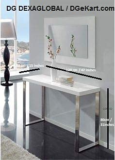 Image of Stainless Steel (Console table, 1x4 Foot)