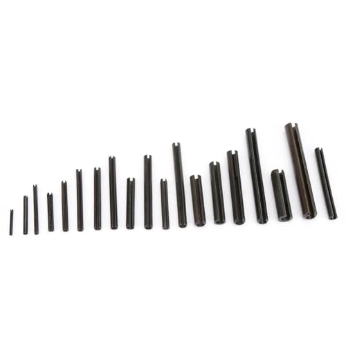 450 Uds M2/M3/M4/M5/M6/M7/M8/M10 juego de pasadores divididos de acero con resorte, pasador de tensión, pasador hueco, Kit surtido de pasadores de posicionamiento