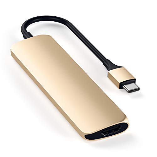 Satechi Schlanker Multiport-Adapter Gold - 3