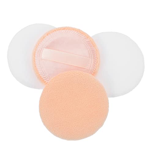 IWOWHERO 20Pcs Loose Powder Puff Makeup Puff for Foundation Application Skin Tone Each for Daily Use and Makeup Touch Ups