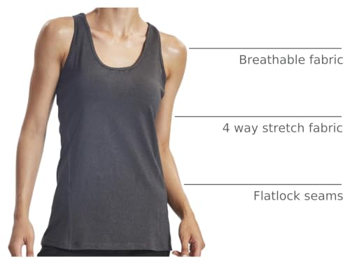 Image of NELEUS Women's Workout Tank Top Racerback Yoga Tanks Athletic Gym Shirts