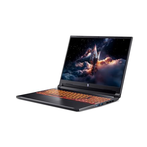 Image of Acer Nitro V 16 AI Gaming Laptop, 16 inch WUXGA IPS 180Hz Display, AMD Ryzen AI 5 240, NVIDIA GeForce RTX 5050 8GB GDDR7 VRAM(Up to 440 AI Tops), 16GB RAM, 512GB, Backlit KB, Win11H, TWE Accessories