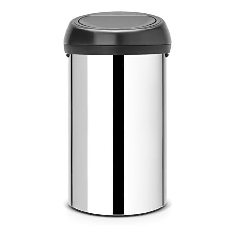 Brabantia 60 Litre Large Kitchen Touch Bin Cover