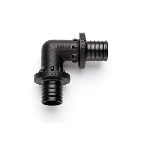 Rehau – Coude 90 rautitan Px diamètre 25 mm Noir