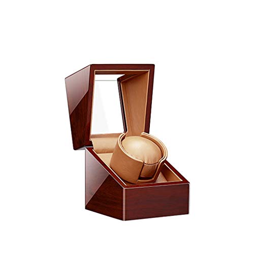 Watch Winder Automatic Single Wickelbox Gehäuse Für Armbanduhr Mit Leisem Mabuchi Motor Und 5 Rotationsmodi Für Die Meisten Armbanduhren (Color : B)