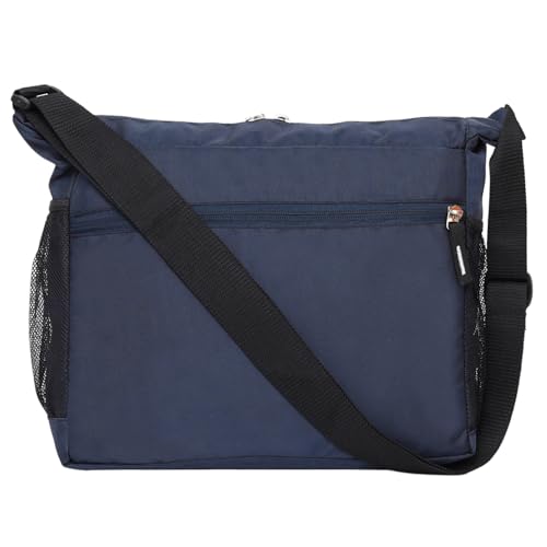 Image of perfect star Unisex Crossbody side bags Messenger Bag, 30.5 x 24 x 10 cm, Adjustable Shoulder Strap, Multi-Pocket sling bag for man travel
