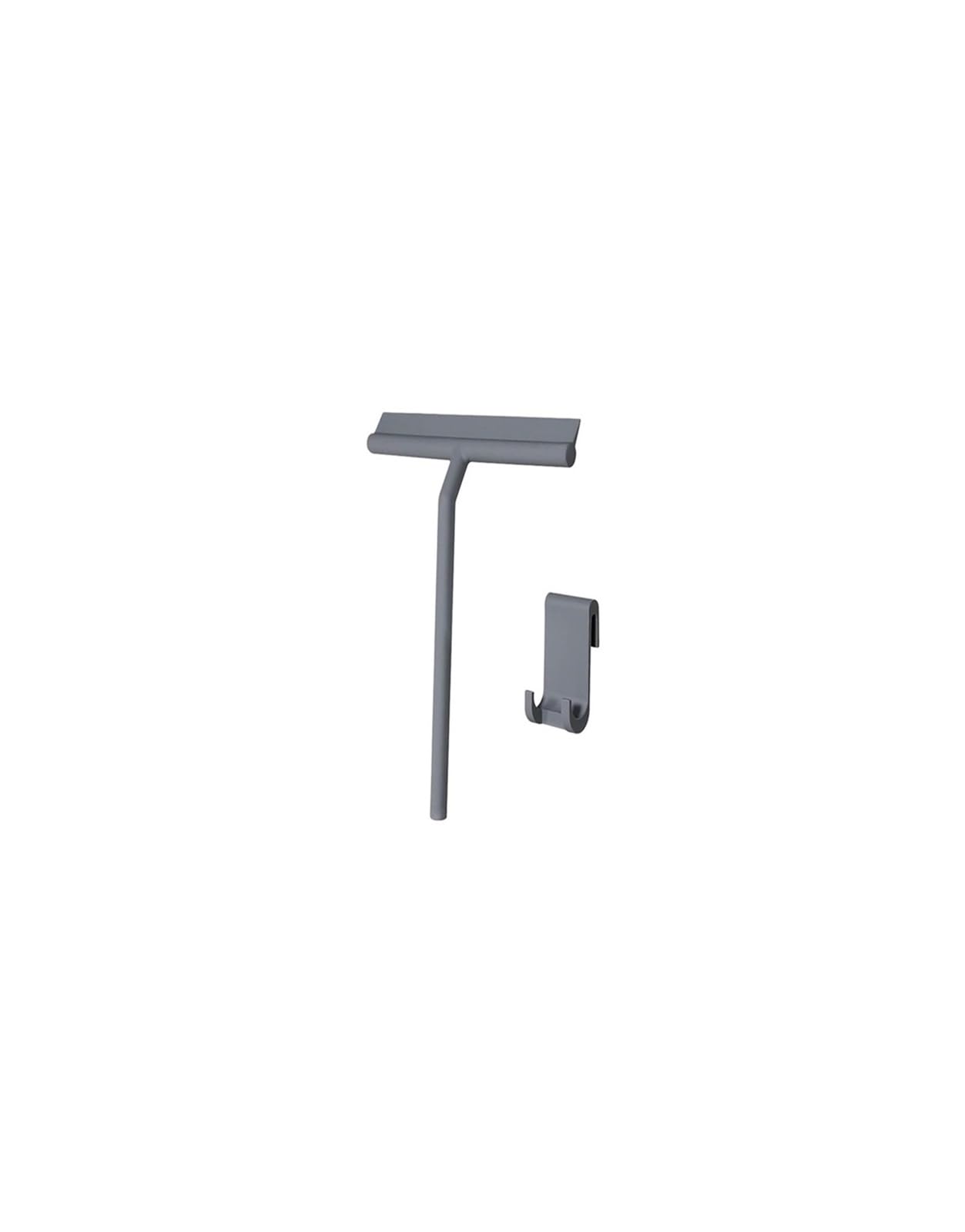 Limpiador Negro Gris con Soporte para Azulejos(Gray)