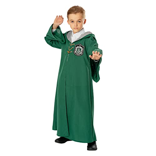 Rubie's Déguisement Harry Potter Serpentard Quidditch pour enfant 7–10 ans Halloween