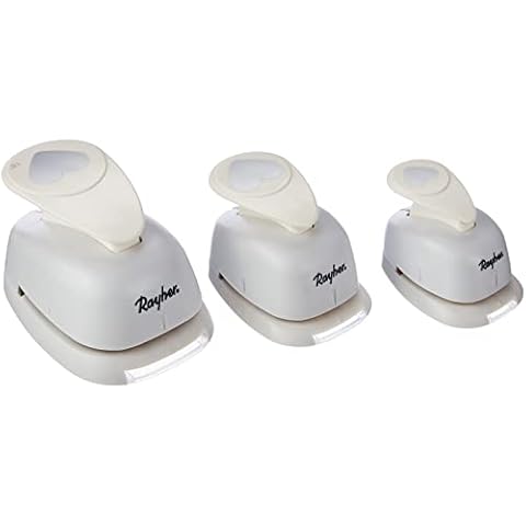 RAYHER Set of 3 Heart Paper Punches Cover
