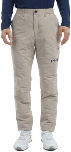Amazon | [ピン アパレル] メンズ 中綿 ロングパンツ (保温・全方向