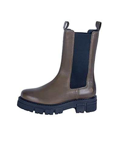 Apple of Eden® Chelsea Boot Damen Cher | Hoher Chelsea Boot für Damen aus...