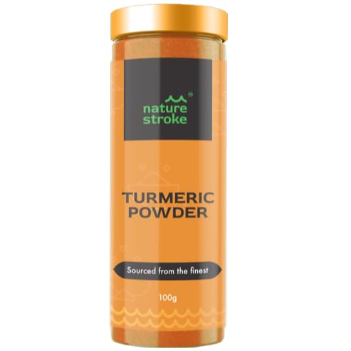 Nature Stroke® Pure Organic Turmeric Powder - High Curcumin Content for Health and Culinary Use | Freshly Ground Haldi Powder |100% Natural | Chemical-Free with No Preservatives or Colors 100 gm (B0CKP811MT) Amazon Price History, Amazon Price Tracker