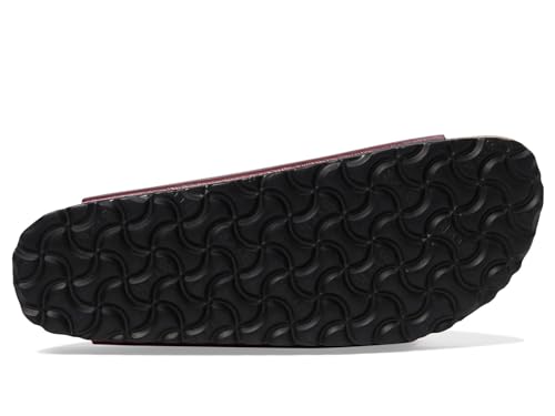 Image of Birkenstock Women's Arizona Birko-Flor-Graceful Sandal, Berry Crush, 11-11.5 Narrow
